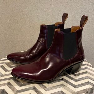 John Fluevog.  Women’s 11 Cairo.  Dark Red.